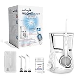 Waterpik Irrigador Bucal Profesional Blanqueante con Pastillas de Sabor Menta, Recupera el Blanco Natural de tus Dientes en 4 Semanas, Blanco (WF-05EU)